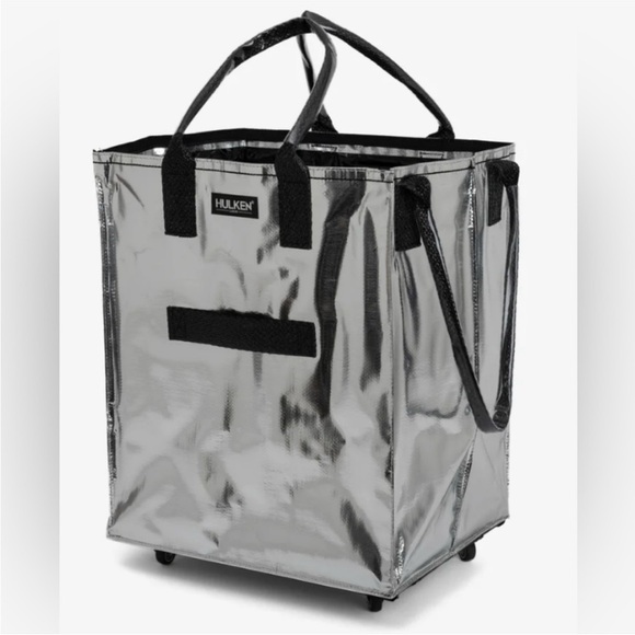HULKEN Handbags - HULKEN BAG LARGE SILVER. has Tags. Bought Anthropologie